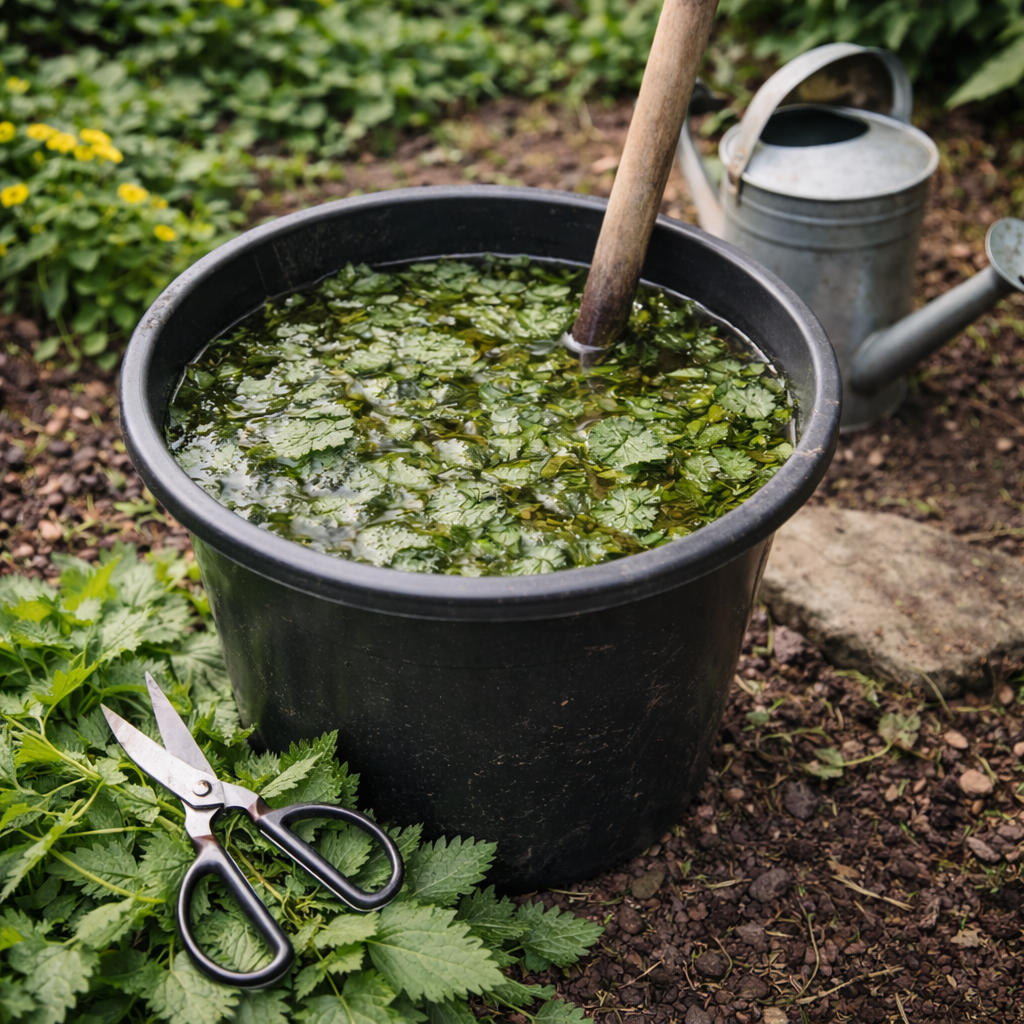 výluh z kopřiv hnojivo